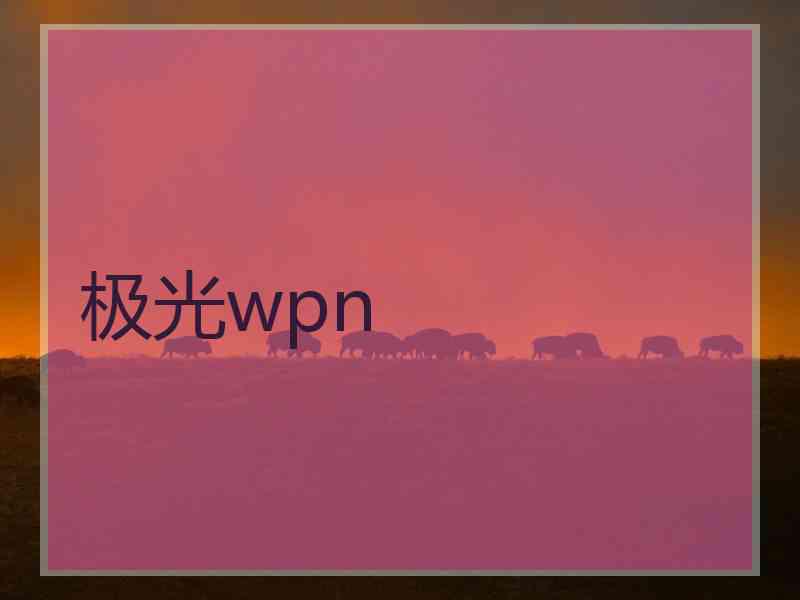 极光wpn
