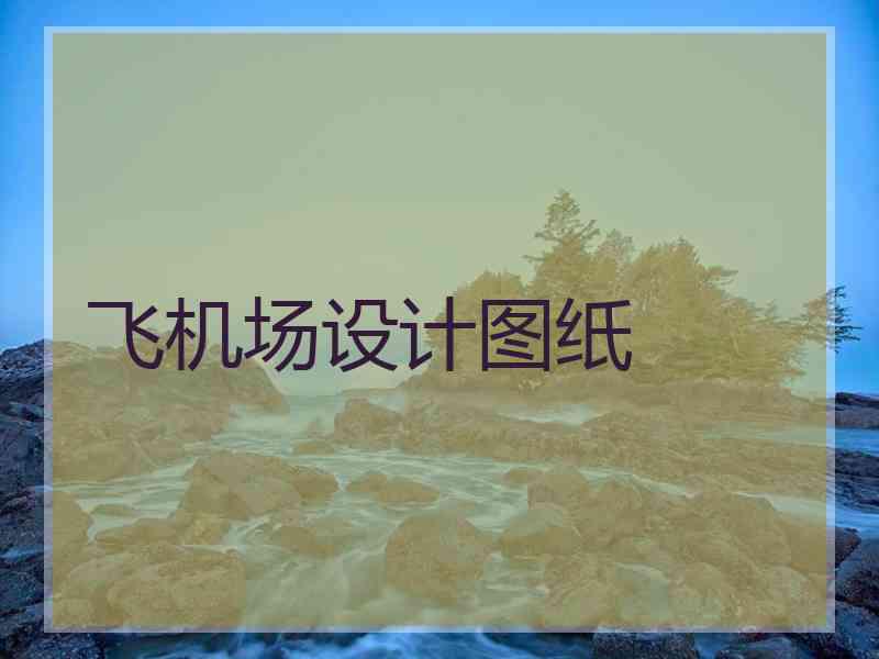 飞机场设计图纸