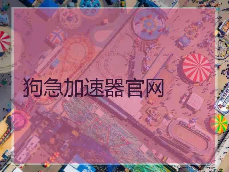 狗急加速器官网