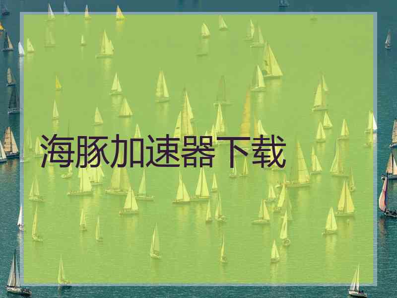 海豚加速器下载