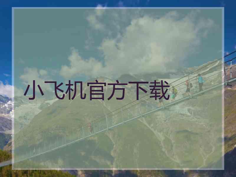 小飞机官方下载