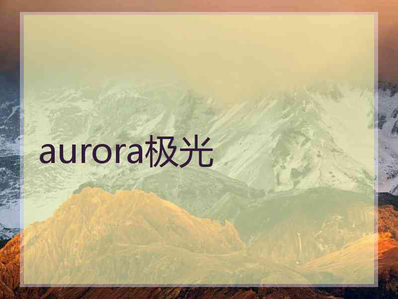 aurora极光