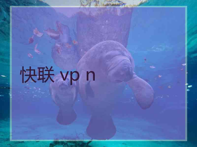 快联 vp n