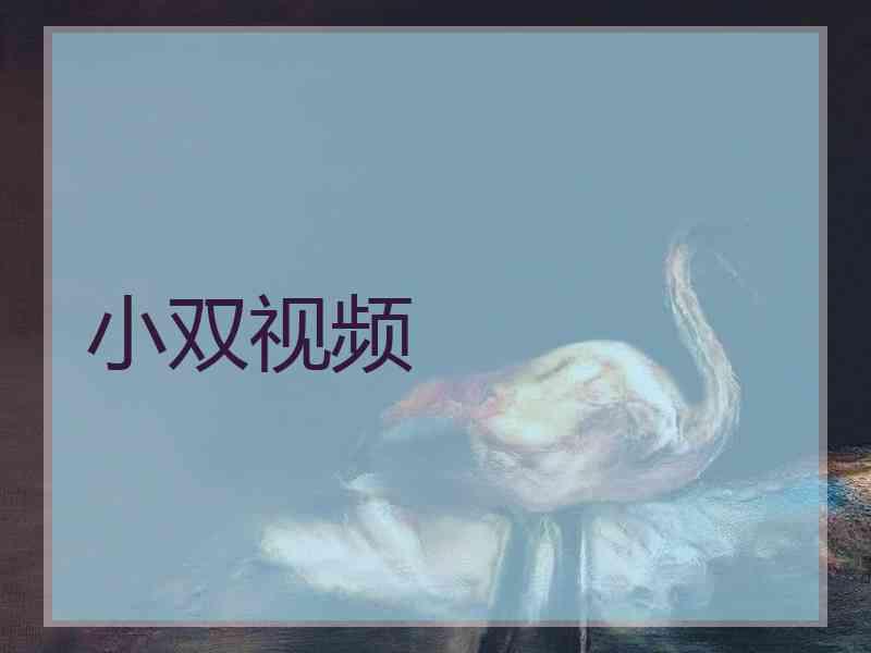 小双视频