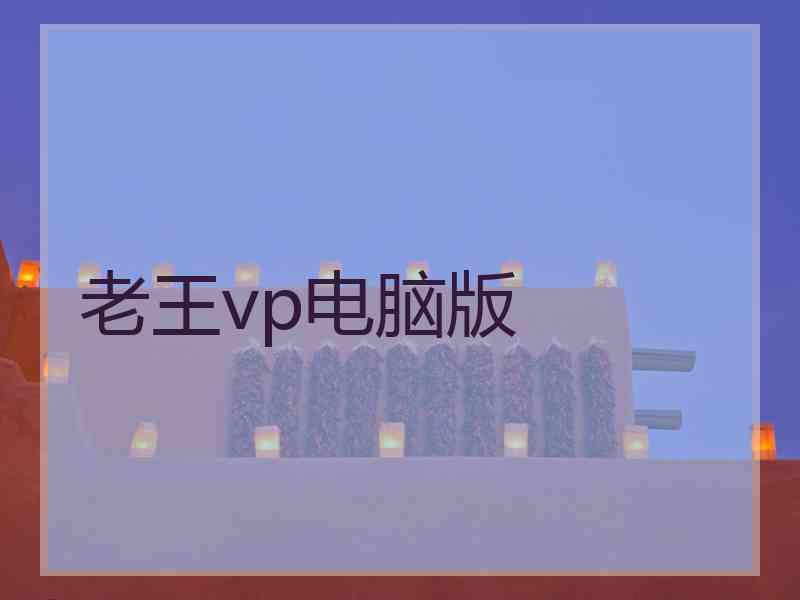 老王vp电脑版