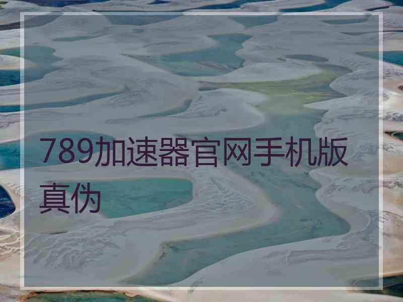 789加速器官网手机版真伪