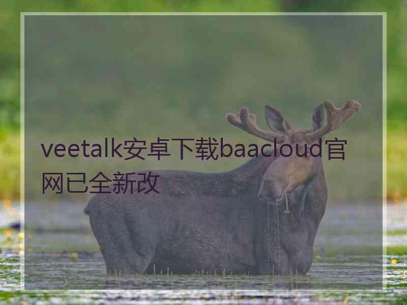 veetalk安卓下载baacloud官网已全新改