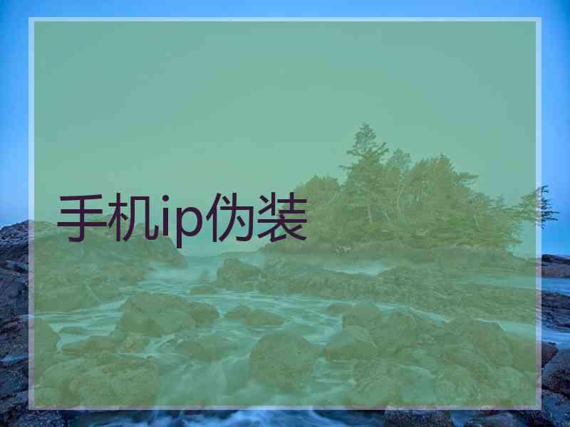 手机ip伪装