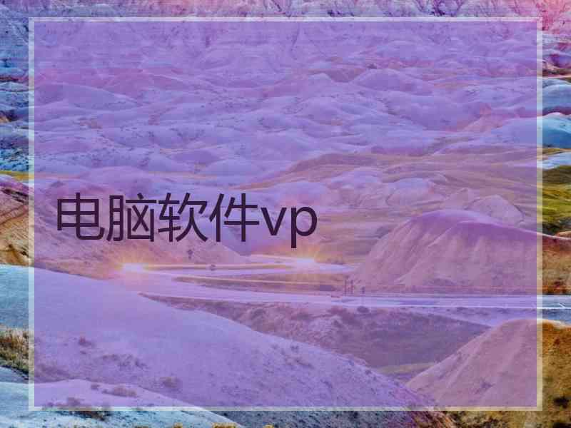 电脑软件vp