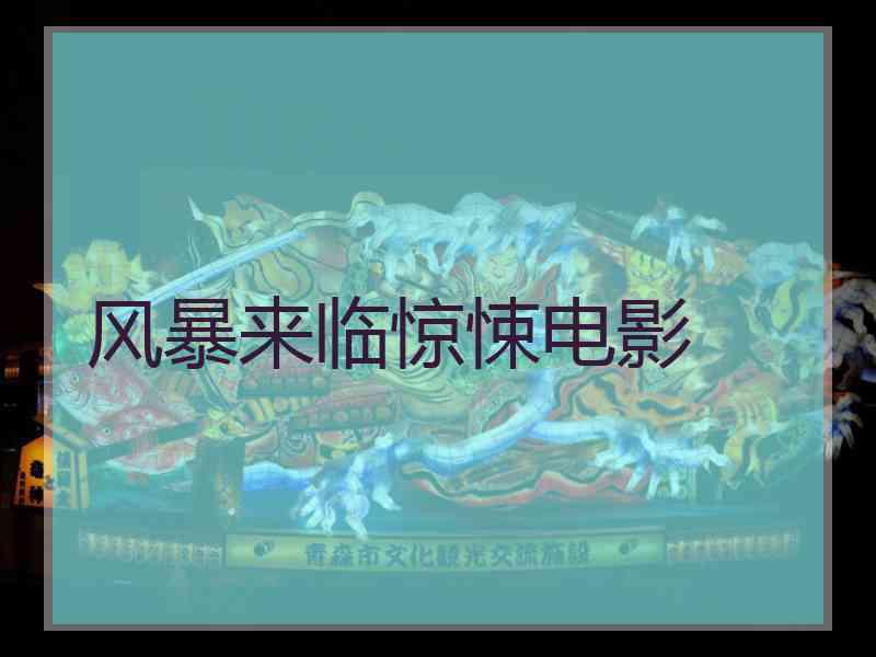 风暴来临惊悚电影
